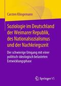 Klingemann |  Soziologie im Deutschland der Weimarer Republik, des Nationalsozialismus und der Nachkriegszeit | Buch |  Sack Fachmedien