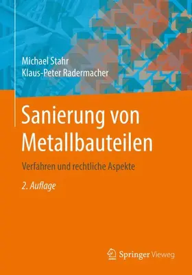 Stahr / Radermacher |  Sanierung von Metallbauteilen | Buch |  Sack Fachmedien