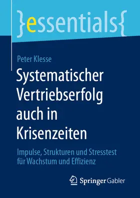 Klesse | Systematischer Vertriebserfolg auch in Krisenzeiten | E-Book | www.sack.de