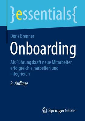 Brenner | Onboarding | Buch | 978-3-658-30673-1 | sack.de