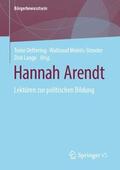 Oeftering / Lange / Meints-Stender |  Hannah Arendt | Buch |  Sack Fachmedien