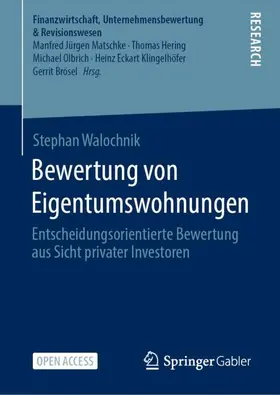 Walochnik |  Bewertung von Eigentumswohnungen | Buch |  Sack Fachmedien