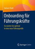 Reiß |  Onboarding für Führungskräfte | Buch |  Sack Fachmedien