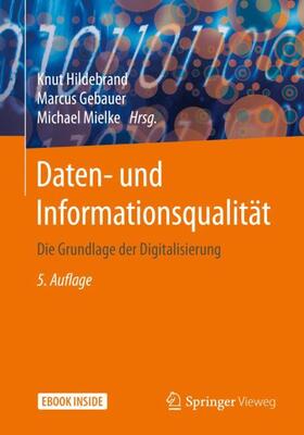 Hildebrand / Gebauer / Mielke | Daten- und Informationsqualität | Buch | 978-3-658-30990-9 | sack.de
