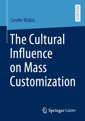 Wabia | The Cultural Influence on Mass Customization | E-Book | www.sack.de