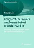 Johann |  Dialogorientierte Unternehmenskommunikation in den sozialen Medien | Buch |  Sack Fachmedien