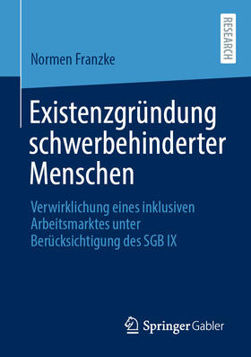 Franzke | Existenzgründung schwerbehinderter Menschen | E-Book | sack.de