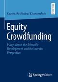 Mochkabad Khoramchahi |  Equity Crowdfunding | Buch |  Sack Fachmedien