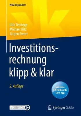 Terstege / Ewert / Bitz | Investitionsrechnung klipp & klar | Medienkombination | 978-3-658-31305-0 | sack.de