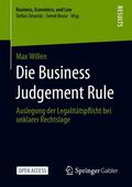 Willen |  Die Business Judgement Rule | Buch |  Sack Fachmedien