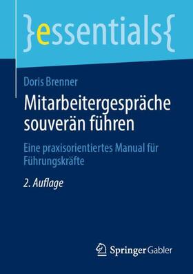 Brenner | Mitarbeitergespräche souverän führen | Buch | 978-3-658-31357-9 | sack.de
