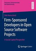 Homscheid |  Firm-Sponsored Developers in Open Source Software Projects | Buch |  Sack Fachmedien