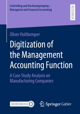 Holtkemper |  Digitization of the Management Accounting Function | eBook | Sack Fachmedien
