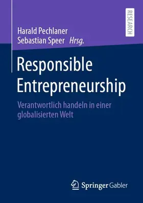Pechlaner / Speer |  Responsible Entrepreneurship | Buch |  Sack Fachmedien