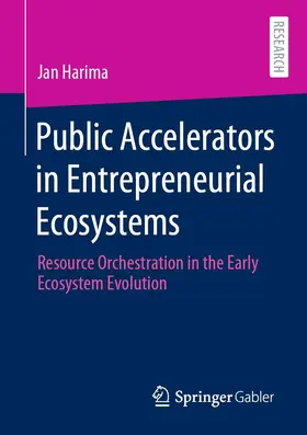 Harima |  Public Accelerators in Entrepreneurial Ecosystems | Buch |  Sack Fachmedien