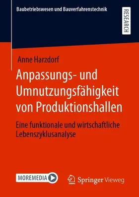 Harzdorf |  Anpassungs- und Umnutzungsfähigkeit von Produktionshallen | Buch |  Sack Fachmedien