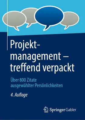 Fachmedien / Springer Fachmedien Wiesbaden GmbH | Projektmanagement - treffend verpackt | Buch | 978-3-658-31666-2 | sack.de