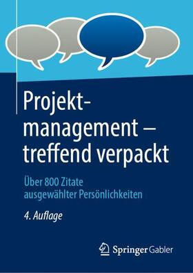 Fachmedien | Projektmanagement - treffend verpackt | Buch | 978-3-658-31666-2 | sack.de