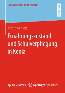 Niers |  Ernährungszustand und Schulverpflegung in Kenia | Buch |  Sack Fachmedien