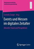 Zanger |  Events und Messen im digitalen Zeitalter | Buch |  Sack Fachmedien