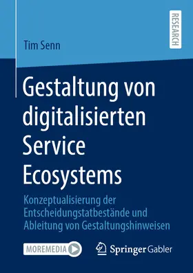 Senn |  Gestaltung von digitalisierten Service Ecosystems | eBook | Sack Fachmedien