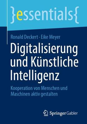 Meyer / Deckert |  Digitalisierung und Künstliche Intelligenz | Buch |  Sack Fachmedien