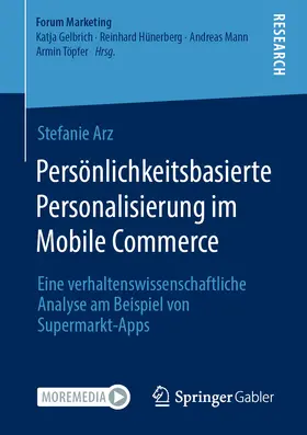 Arz | Persönlichkeitsbasierte Personalisierung im Mobile Commerce | E-Book | sack.de