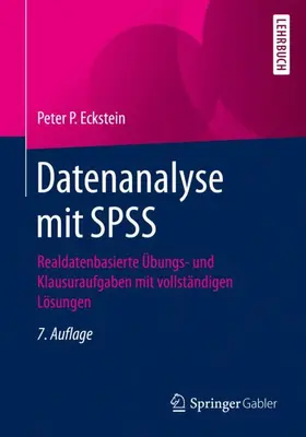 Eckstein | Datenanalyse mit SPSS | Buch | 978-3-658-31836-9 | sack.de