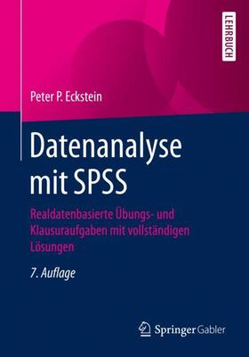 Eckstein | Datenanalyse mit SPSS | Buch | 978-3-658-31836-9 | sack.de