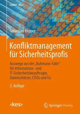 Klipper | Konfliktmanagement für Sicherheitsprofis | Buch | 978-3-658-31840-6 | www.sack.de