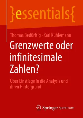 Bedürftig / Kuhlemann |  Grenzwerte oder infinitesimale Zahlen? | eBook | Sack Fachmedien