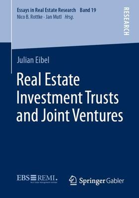 Eibel | Real Estate Investment Trusts and Joint Ventures | Buch | 978-3-658-31976-2 | sack.de
