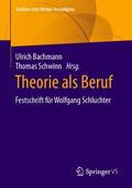 Bachmann / Schwinn |  Theorie als Beruf | eBook | Sack Fachmedien