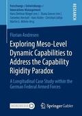 Andresen |  Exploring Meso-Level Dynamic Capabilities to Address the Capability Rigidity Paradox | Buch |  Sack Fachmedien
