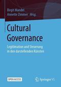 Zimmer / Mandel |  Cultural Governance | Buch |  Sack Fachmedien