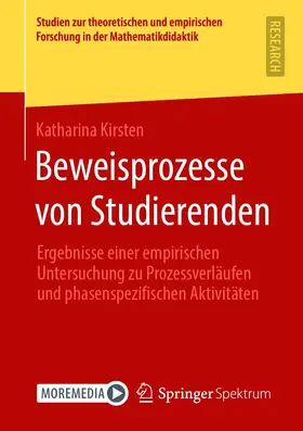 Kirsten |  Beweisprozesse von Studierenden | eBook | Sack Fachmedien