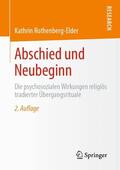 Rothenberg-Elder |  Abschied und Neubeginn | Buch |  Sack Fachmedien