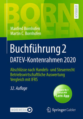 Bornhofen | Bornhofen, M: Buchführung 2 DATEV-Kontenrahmen 2020 | Medienkombination | 978-3-658-32349-3 | sack.de