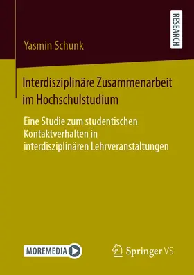 Schunk | Interdisziplinäre Zusammenarbeit im Hochschulstudium | E-Book | www.sack.de