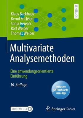 Backhaus / Erichson / Gensler | Backhaus, K: Multivariate Analysemethoden | Medienkombination | 978-3-658-32424-7 | sack.de