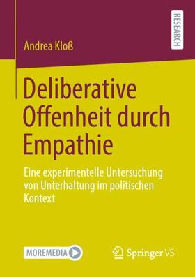 Kloß | Deliberative Offenheit durch Empathie | Buch | 978-3-658-32434-6 | sack.de