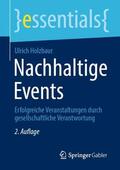 Holzbaur |  Nachhaltige Events | Buch |  Sack Fachmedien