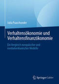 Puaschunder |  Verhaltensökonomie und Verhaltensfinanzökonomie | eBook | Sack Fachmedien