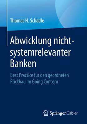 Schädle | Abwicklung nicht-systemrelevanter Banken | Buch | 978-3-658-32487-2 | sack.de