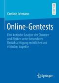 Lehmann |  Online-Gentests | Buch |  Sack Fachmedien