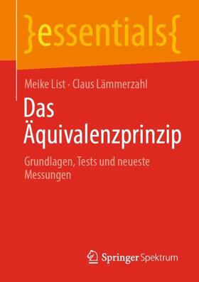Lämmerzahl / List | Das Äquivalenzprinzip | Buch | sack.de