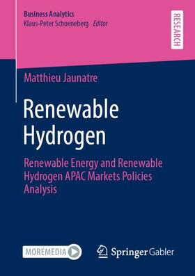 Jaunatre |  Renewable Hydrogen | Buch |  Sack Fachmedien