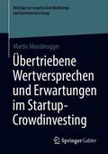 Moosbrugger |  Übertriebene Wertversprechen und Erwartungen im Startup-Crowdinvesting | Buch |  Sack Fachmedien