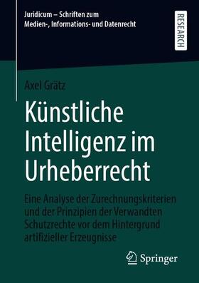 Grätz | Künstliche Intelligenz im Urheberrecht | Buch | sack.de