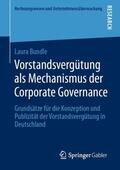 Bundle |  Vorstandsvergütung als Mechanismus der Corporate Governance | Buch |  Sack Fachmedien